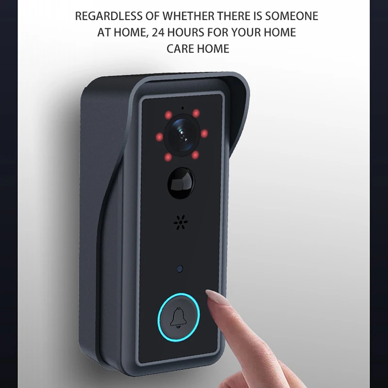 Tuya Smart Wireless Video Doorbell Waterproof Night Vision Home Security 1080P FHD Camera Digital Visual Intercom WIFI Door Bell