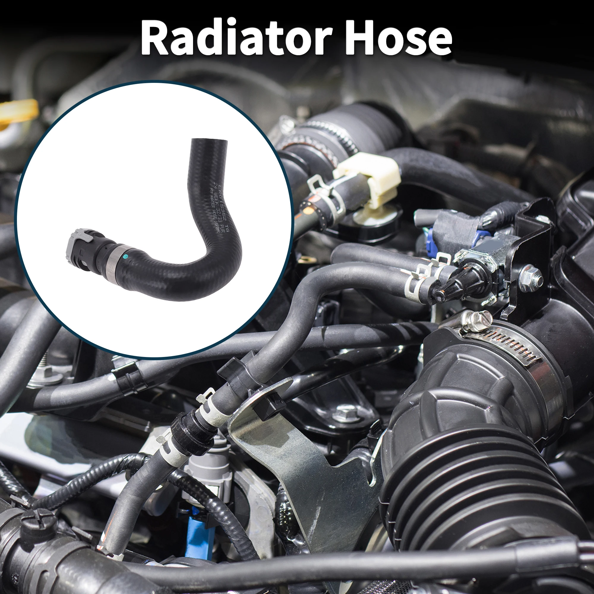 Motoforti Radiator Hose No.LR015352 for Land Rover Discovery Sport F2 Heater Hose