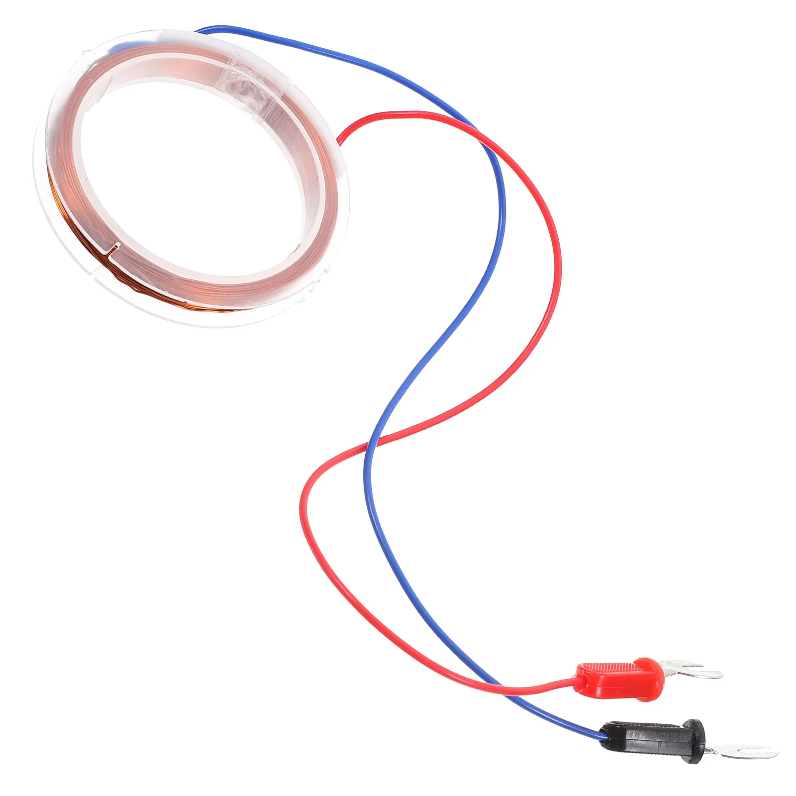 Fil de cuivre rond, bobine expérimentale électromagnétique, expérience scientifique physique, accessoire d'enseignement, assemblage de Circuit électrique à monter soi-même
