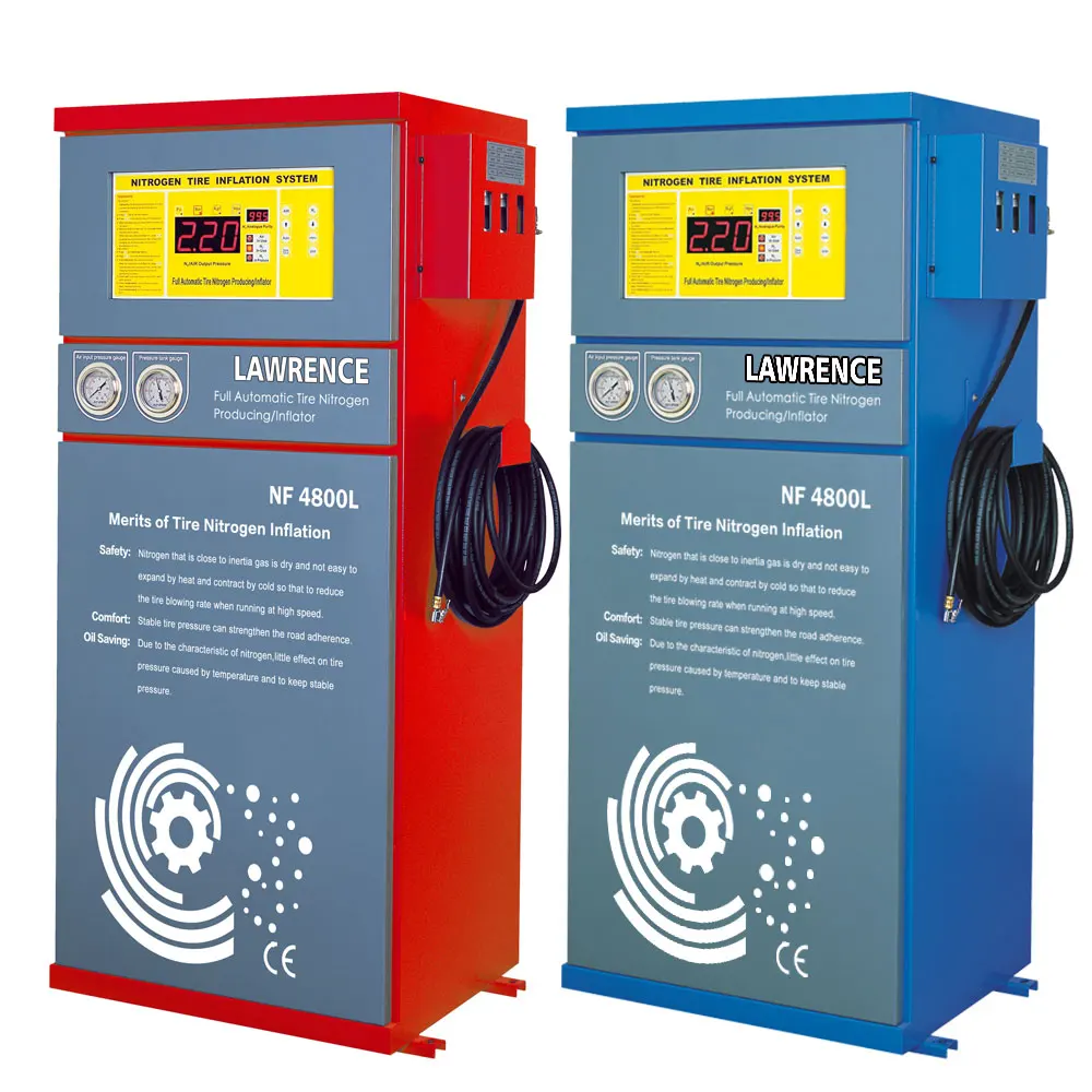 

Car - Oriented Nitrogen Generator Tire Inflator with Dual - Pressure Display for Service Stations