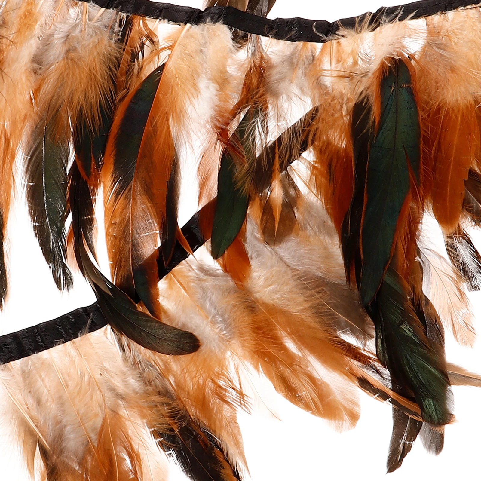

Natural Plume Ribbon Decoration Fringe Chicken Plate Wrapping Accessory Skirt Customizable Length Warm Comfort
