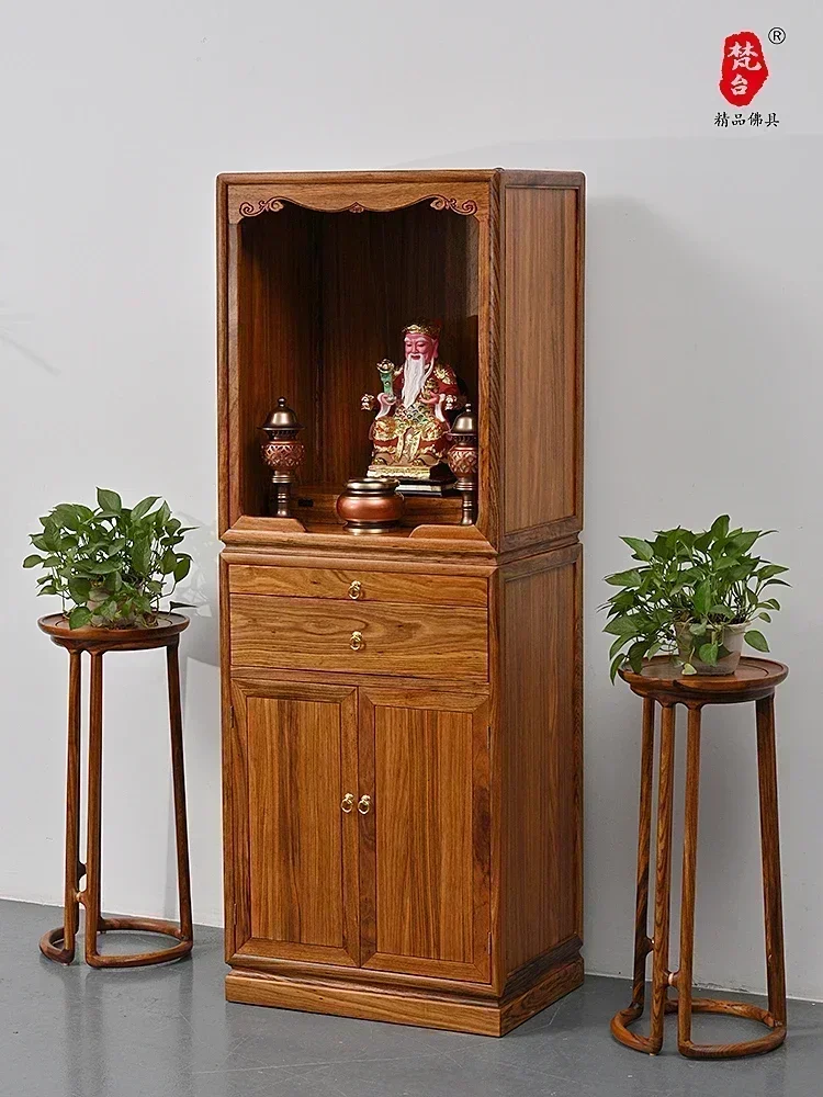 Buddha Niche Clothes Closet Home Living Room Buddha Cabinet Shrine Altar Simple God Building God of Wealth Cabinet Niche Table