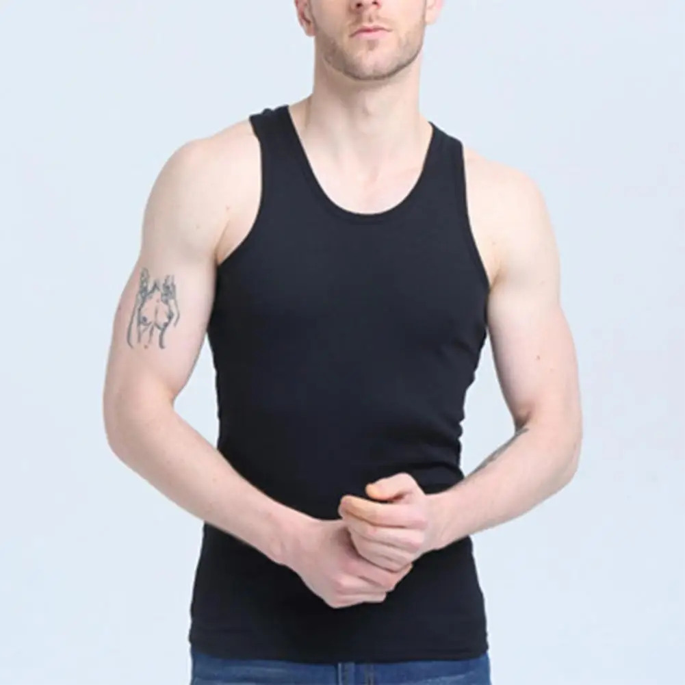 Men Tank Tops Fitness Gym Workout Undershirt Sleeveless T-Shirt Male Sweatshirt Bodybuilding Singlets Running Vest Pullovers