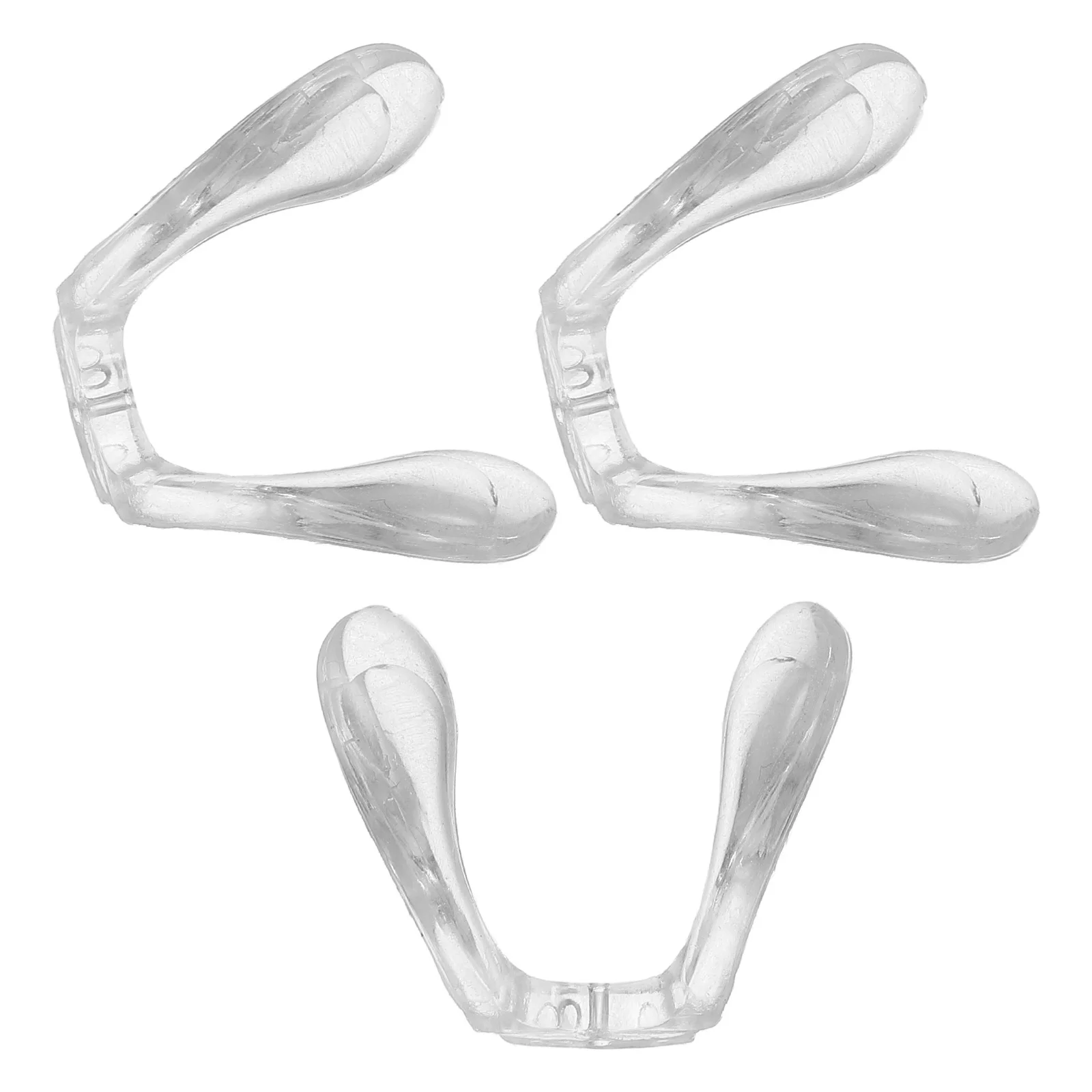 

3Pcs Kids Glasses Nose Pads Soft Silicone U-shaped Anti-slip Eyewear Bridge Comfort Accessories For Children Glasses Nose Grips