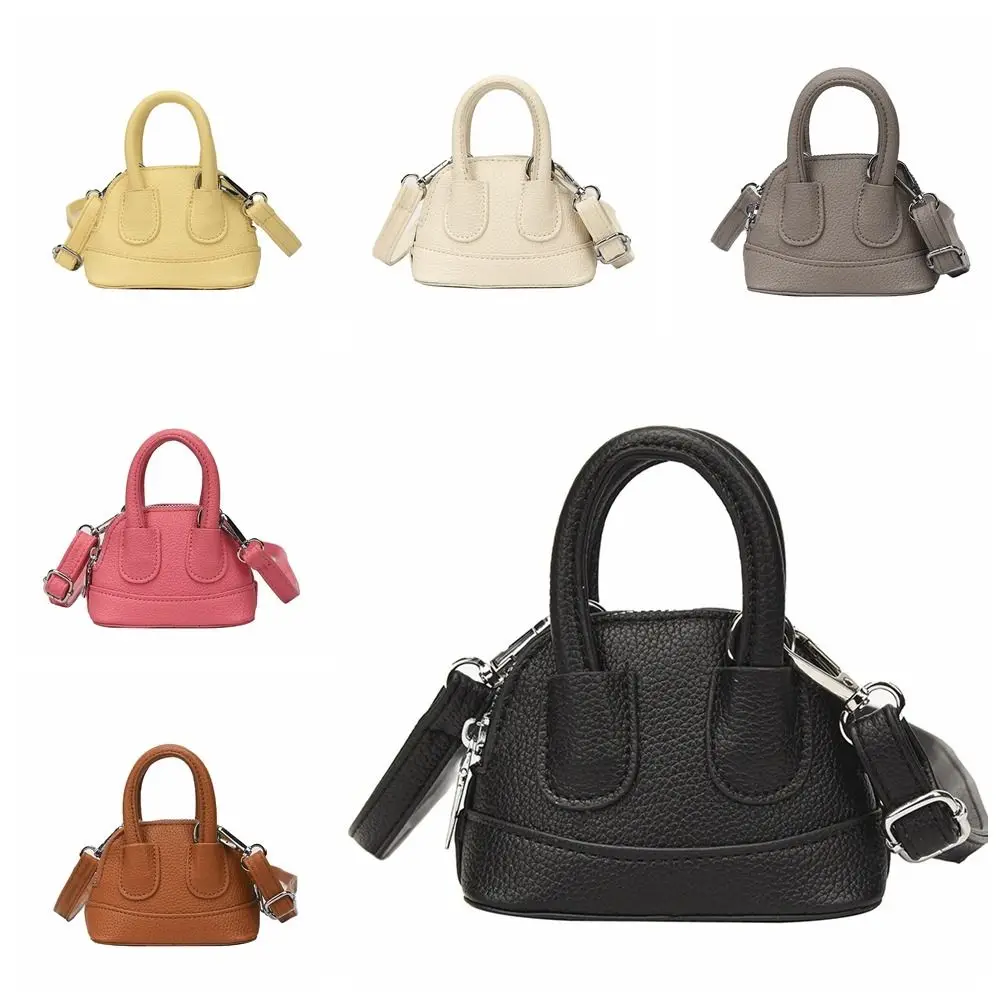 بسيطة الكورية نمط حقيبة كروسبودي صغيرة بولي Leather حقيبة يد جلدية حقيبة كتف سعة كبيرة لون نقي حقيبة رافعة صغيرة المرأة