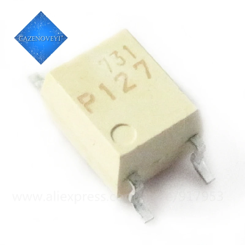 10pcs/lot P127 TLP127 TLP127-1 SOP-4 In Stock