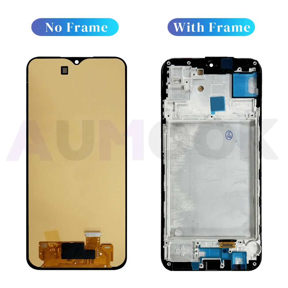 6.74" AMOLED for Samsung A15 5G LCD Display Touch Screen Digiziter Assembly Pantalla For Samsung A15 A155F A155M With Frame LCD image 4