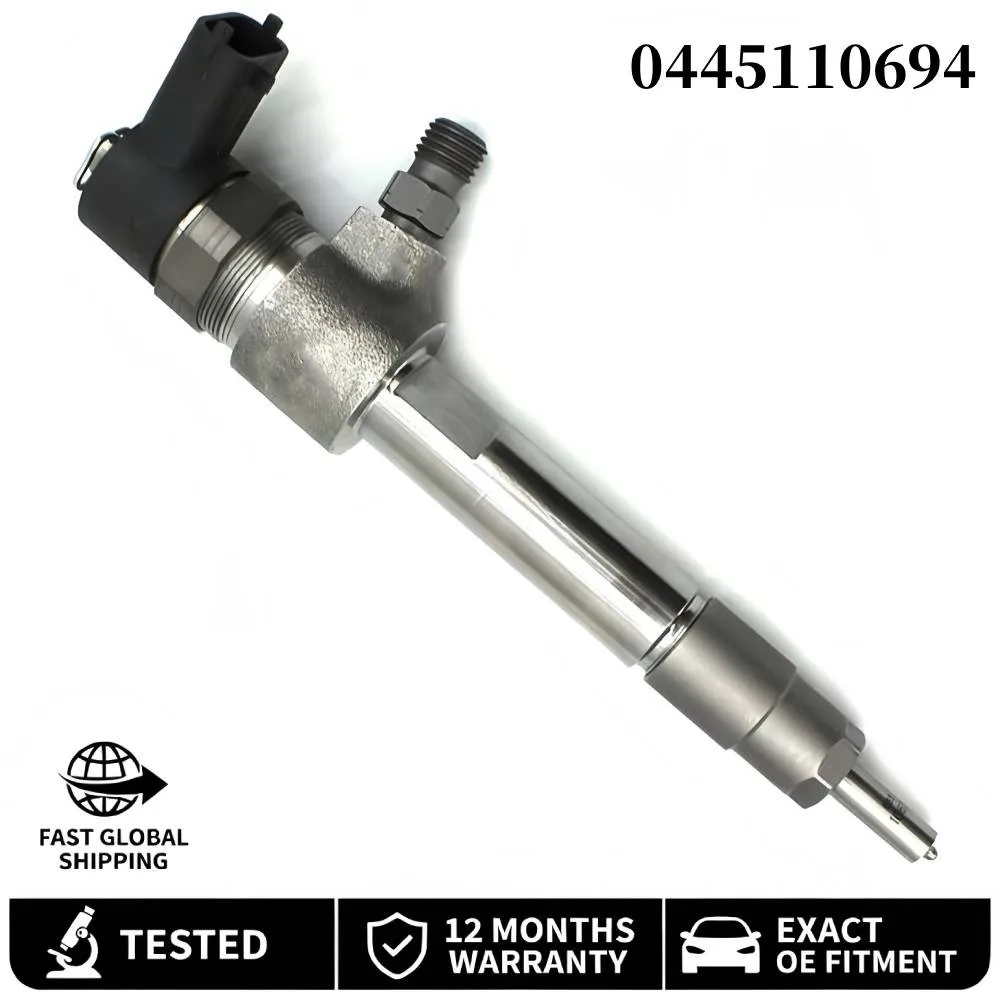 0445110694 Common Rail Diesel Fuel Injector for WOLF Isuzu Je493