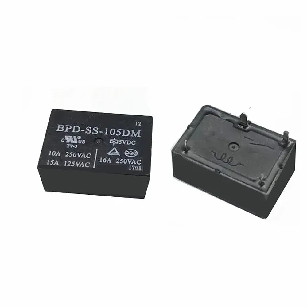 3PCS/LOT 100%Original New Relay BPD-SS-105DM BPD-SS-112DM BPD-SS-124DM BPD SS 124DM 16A 4PIN 5VDC 12VDC 24VDC