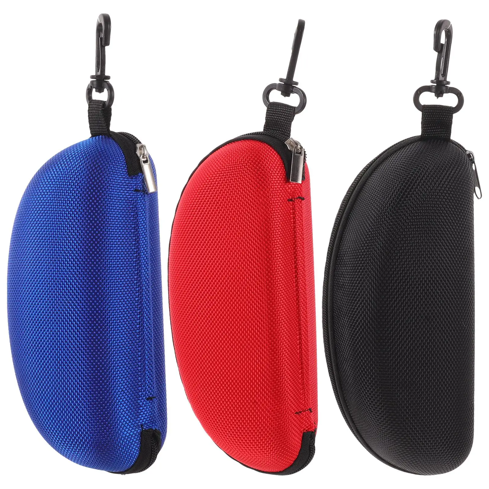 

Eva Glasses Case 3 Pcs Outdoor Portable Anti Pressure Eyeglasses Holder Travel Sunglasses Box Fits Most Frames Practical Small