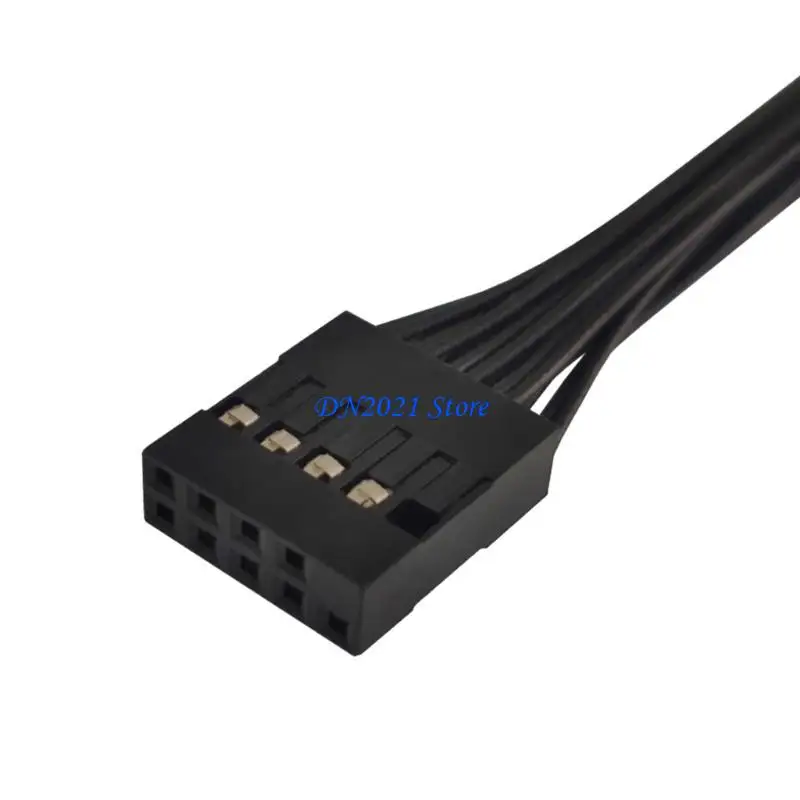 

F3KE USB 9Pin Female to Twin 9Pin Male Splitter Adapter Mainboard USB Connector