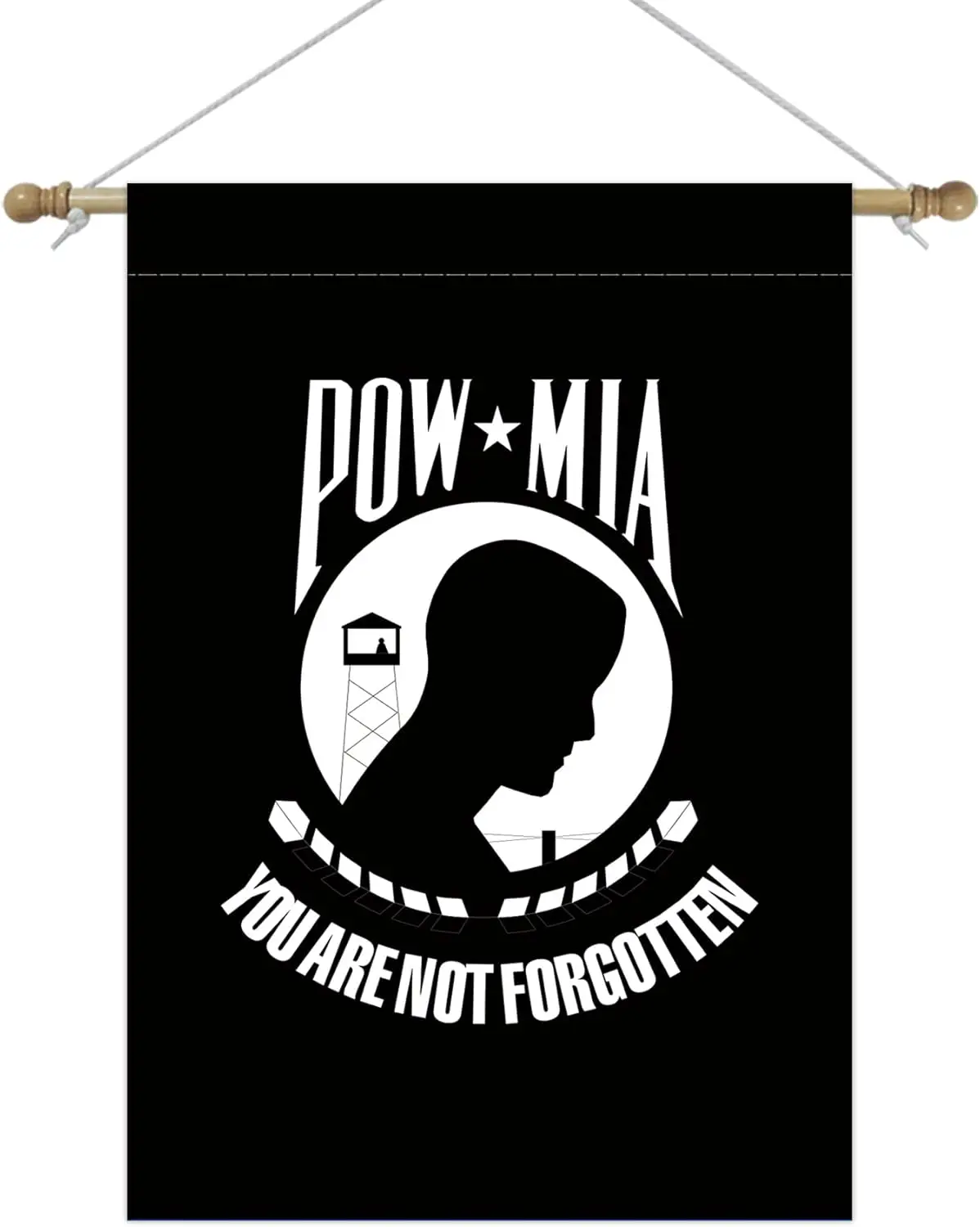 28 x 40 IN Pow Garden Flag You Are Not Forgotten Garden Flag Indoor Outdoor Decoration Garden Yard Decoration IIK AAL HHM WZ yyi