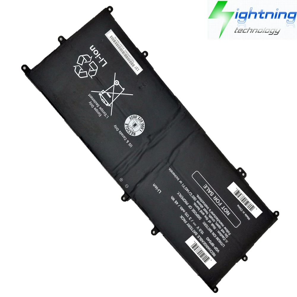 Imagem -06 - Bateria Original Genuína do Portátil para Sony Vaio Flip Svf 15a Svf15n17cxb Vgpbps40 Bps40 Vgp-bps40 15v 3170mah Novo