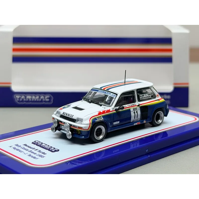 Diecast TW 1:64 Scale Renault 5 Turbo 1985 #11 Alloy Car Model