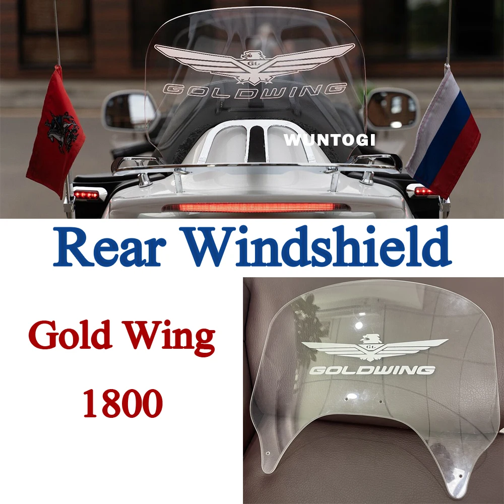 

For Honda Goldwing 1800 GL 1800 Motorcycle Windshield Deflectors Gold Wing 1800 GL1800 Rear Air Deflector Parts Rear Windshield