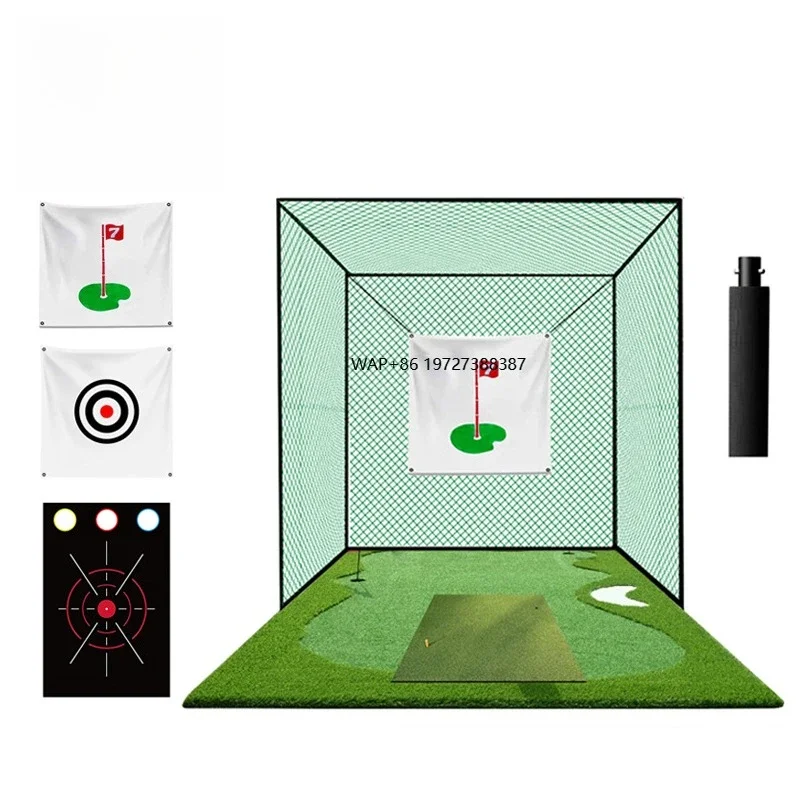 Factory Direct Sales of Professional Golf Hitting Cage, Golf Practice Equipment, Putter, and Green Practice Net