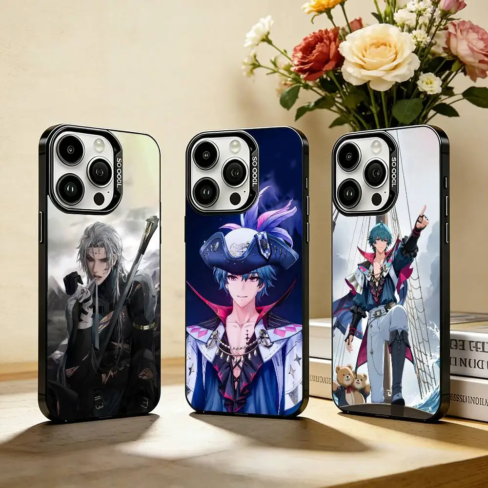 

W-Wuthering Waves Phone Case For IPhone 16 17 15 14 12 13 Pro Max Black Color Shockproof Cover