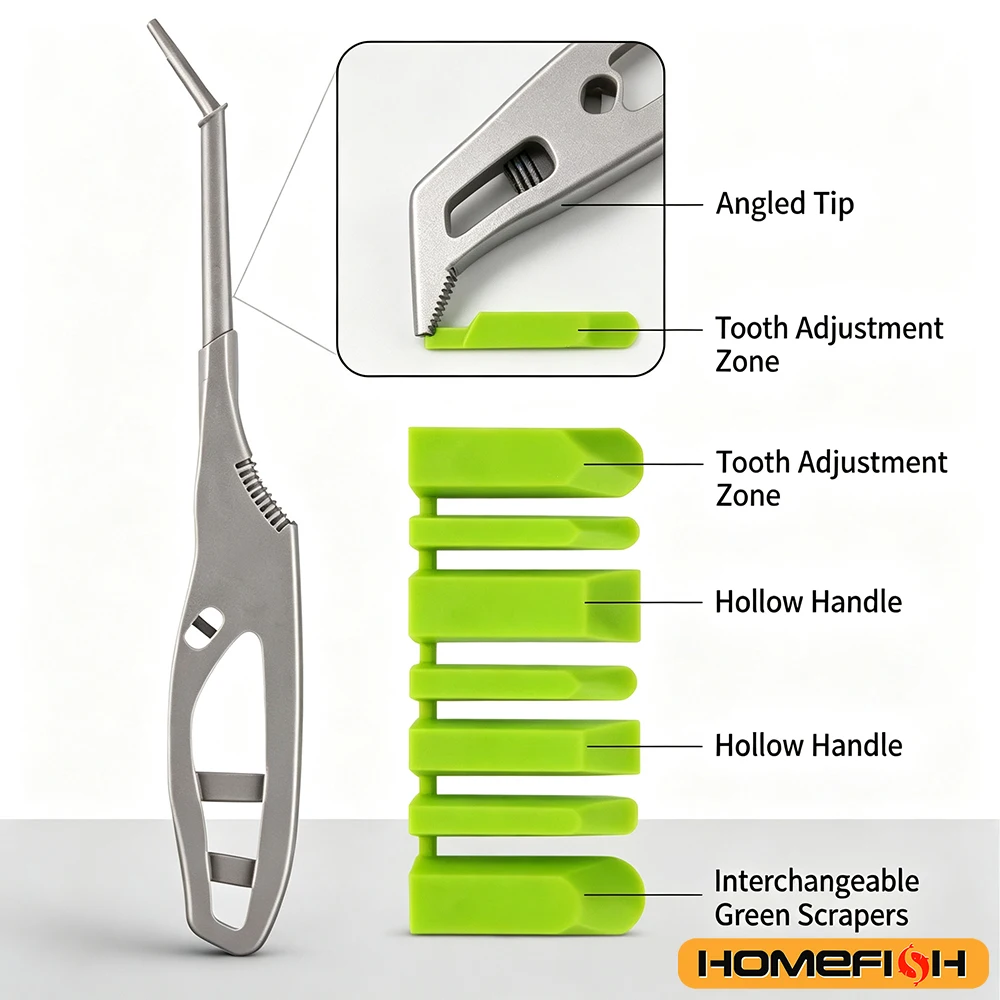 9‑in‑1 Sealant Finishing Tool Kit Glass Glue Angle Scraper Spreader for Window Tile Kitchen Sink Shower Joint