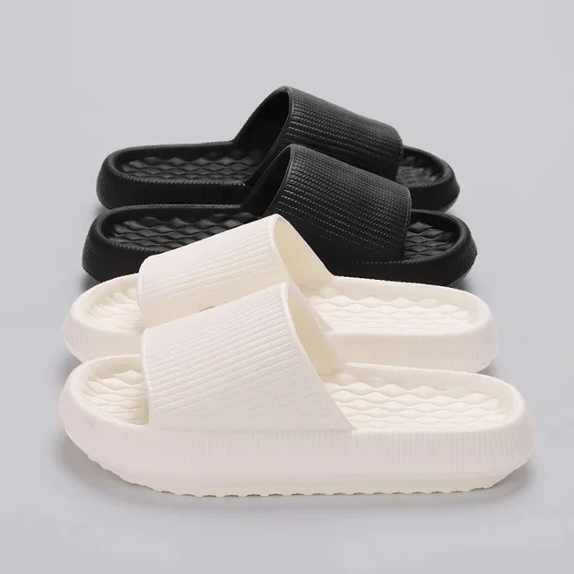 Gruba platforma Eva Cloud Slipper Women 2024 Summer Lightweight Woman Beach Slippers Non Slip Bathroom Home Slipper Outdoor Slide
