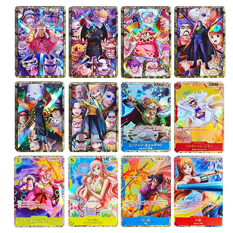 

Diy японского аниме One Piece Monkey D. Luffy Багги Боа-Хэнкок Коллекционные карты Рождественские подарки на день рождения Детские игрушки