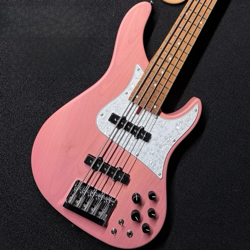 

Maid Uncle Pink 5-String Bass Shell Pink
