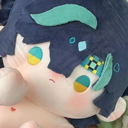 Game Genshin Impact 40cm Sit-upright Figures Doll Cosplay Plush Body Soft Kinich Kawaii Anime Plushies Toy Collection Decor Gift