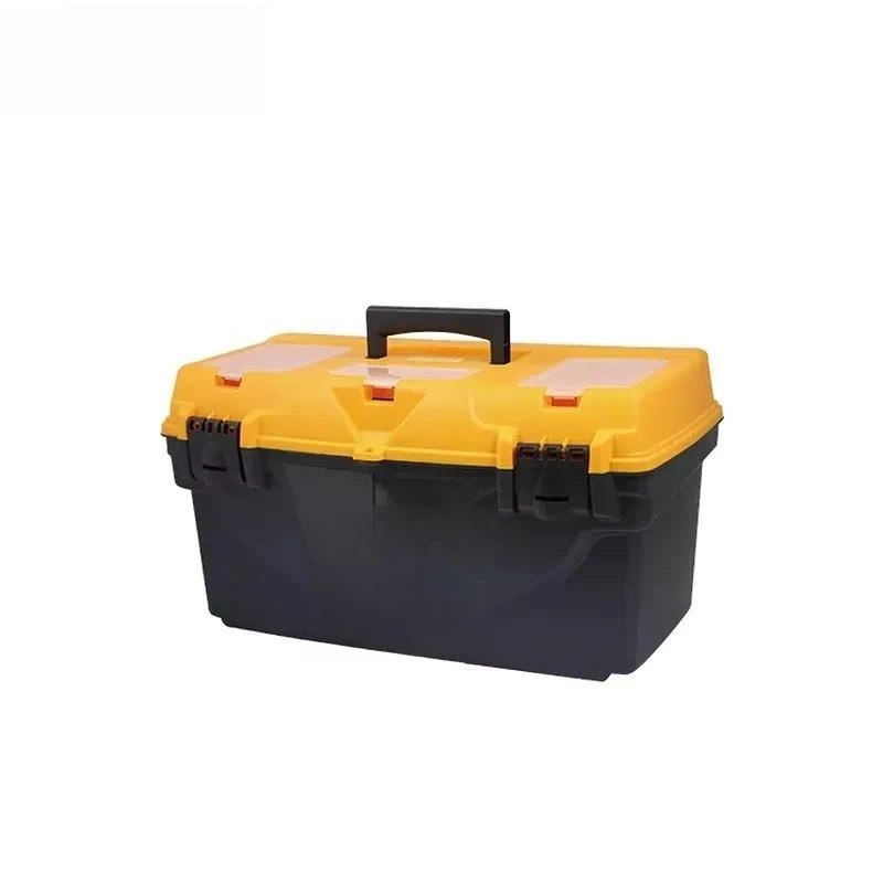 Professional Auto Tool Set TPR Material Shockproof Mechanical Toolbox Yellow Black High Quality
