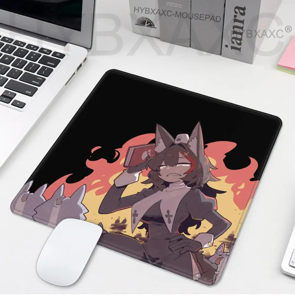 

1pc Ookami Mio Hololive Girl Anime Small Mouse Pad Gaming Laptop Mousepad Gamer Carpet Keyboard Mat Desk Protector