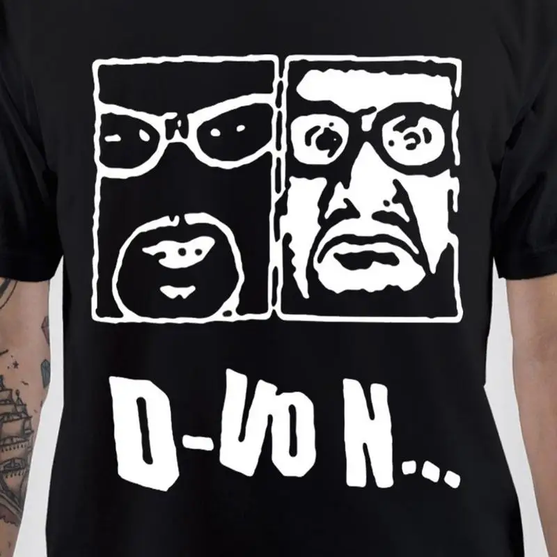 Dudley Boyz Artwork camiseta negra de manga corta todas las tallas S a 5Xl Jj3829