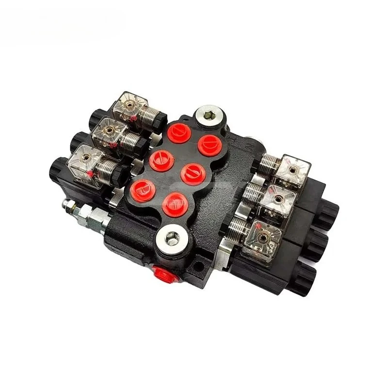 Hot Sale Hydraulic Solenoid Control Valve 12V 24V DC Z80-1/2/3/4