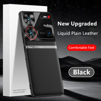 Luxury H-Waistline Skin Feel Liquid Leather Case for Nubia Z60 Ultra Red Magic 9 Pro Plus Shockproof Soft Bumper Protective Case