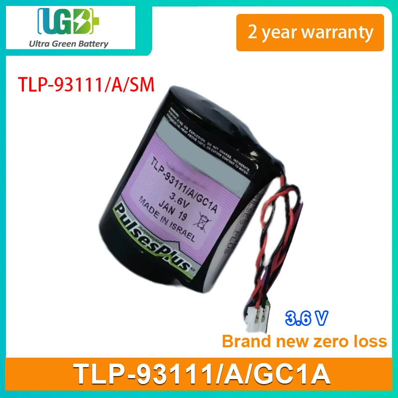 

UGB New battery For TDIARAN PULSES TLP-93111/A/GC1A TLP-93111/A/SM battery 3.6V