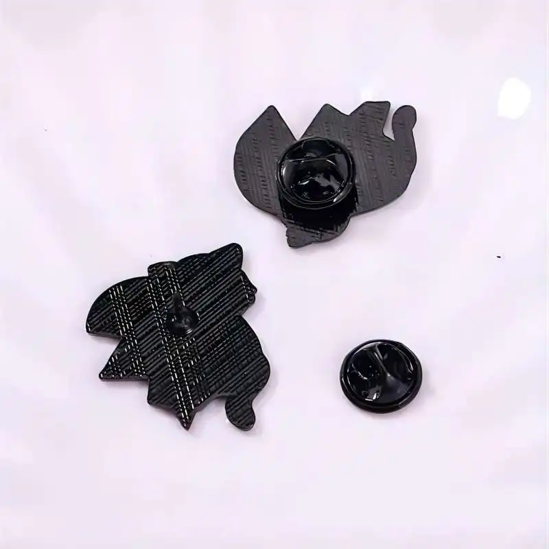 4pcs Cute Love Cat Cartoon Enamel Brooch Spliced Clothing Backpack Hat Accessories Lapel Pin Badge Valentine\'s Day Couple Gift