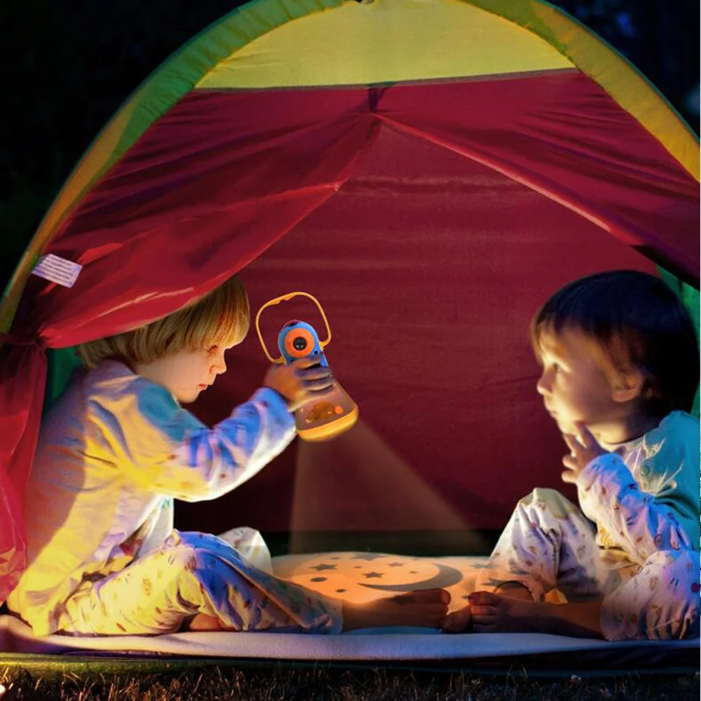 Projecteur portable 3 en 1, livre de contes lumineux, torche, jouets, ensemble de livres, mini théâtre, jeux de développement, lanterne, sommeil L