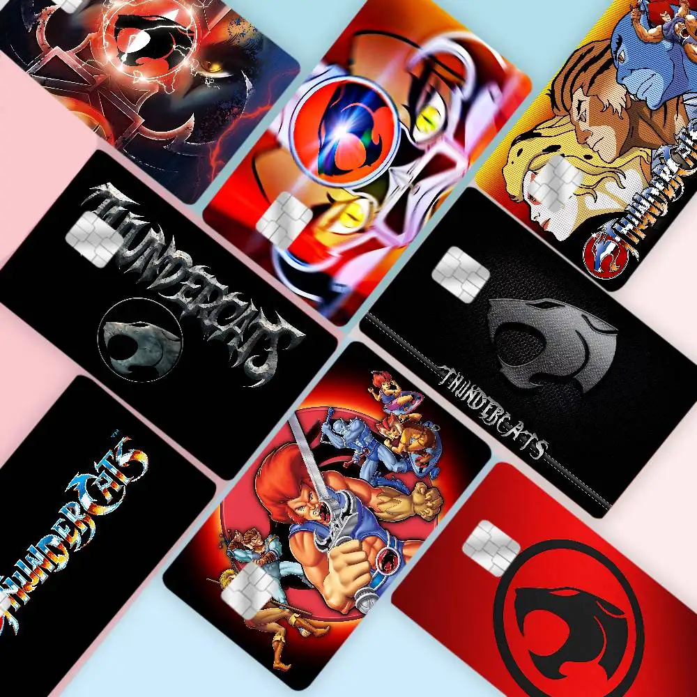 ThunderCats Anime Anime Sticker Film Skin Cover für Kreditkarte Debit Bankkarte Front
