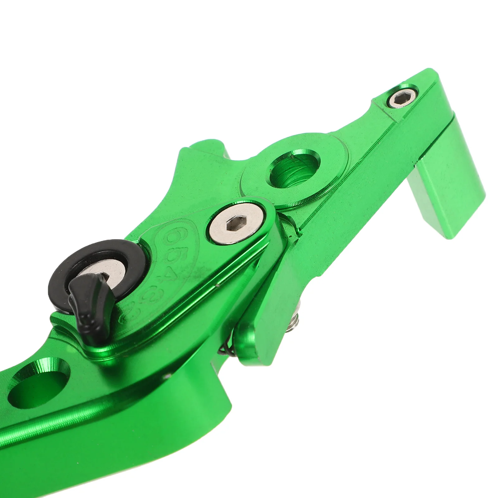 2 قطعة دراجة نارية دواسة فرامل رافعة مجموعة التصنيع باستخدام الحاسب الآلي الألومنيوم قابل للتعديل الفرامل مقبض عتلات القابض للدراجة الكهربائية دراجة الطرق غير الممهدة سكوتر