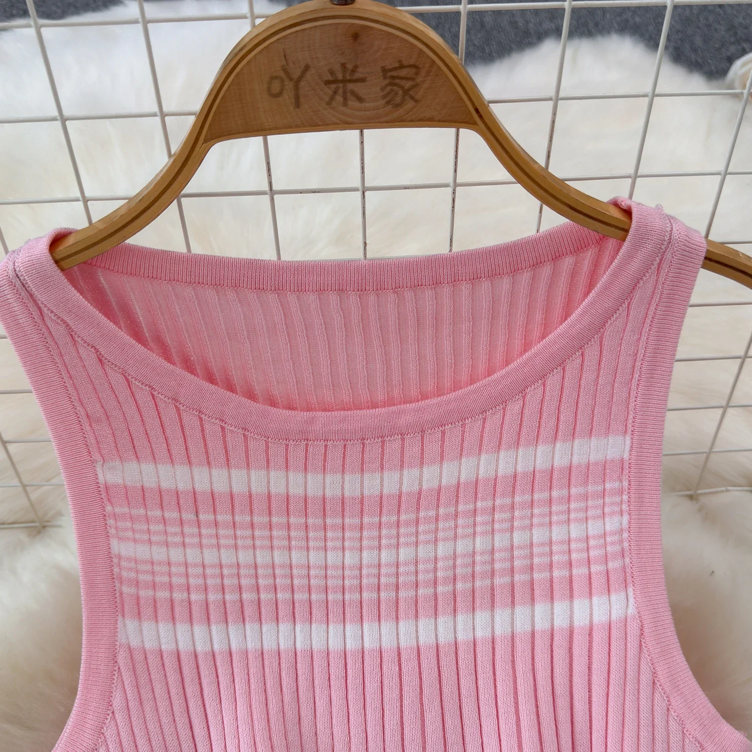 Pink Stripe O-neck Knit Elastic Bodycon Dress Sexy Beach Vacation Slim Sundress Women Casual Pencil Vestidos Maxi Long Dress