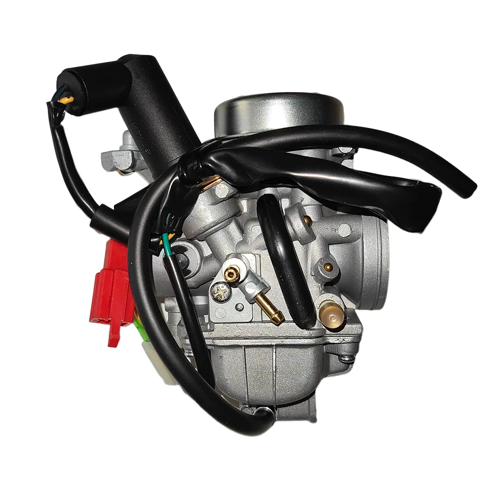 30MM W/Electric Carburetor Fit For Honda Helix CN 250 CN250 GY6 150cc Carter Dazon JCL Kinroad 250cc 300cc CF250cc ATV Go Kart