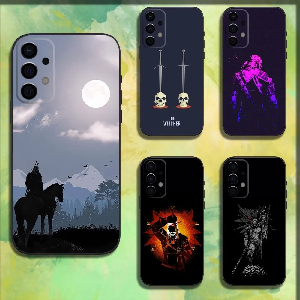 W-Witchers-S 3 Game Phone Case For Samsung Galaxy A13,A21s,A22,A31,A32,A52,A53,A71,A80,A91 Soft Black Cover