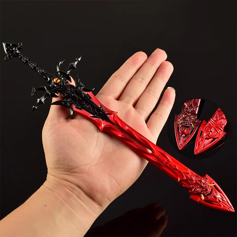 ดาบอสูร ดาบเจ็ดดาบฆ่า อาสุระ ของสะสม ของตกแต่ง โมเดลดาบ ของเล่นดาบ ขนาด 30 ซม. ดูรา คอนติเนนท์ อนิเมะ