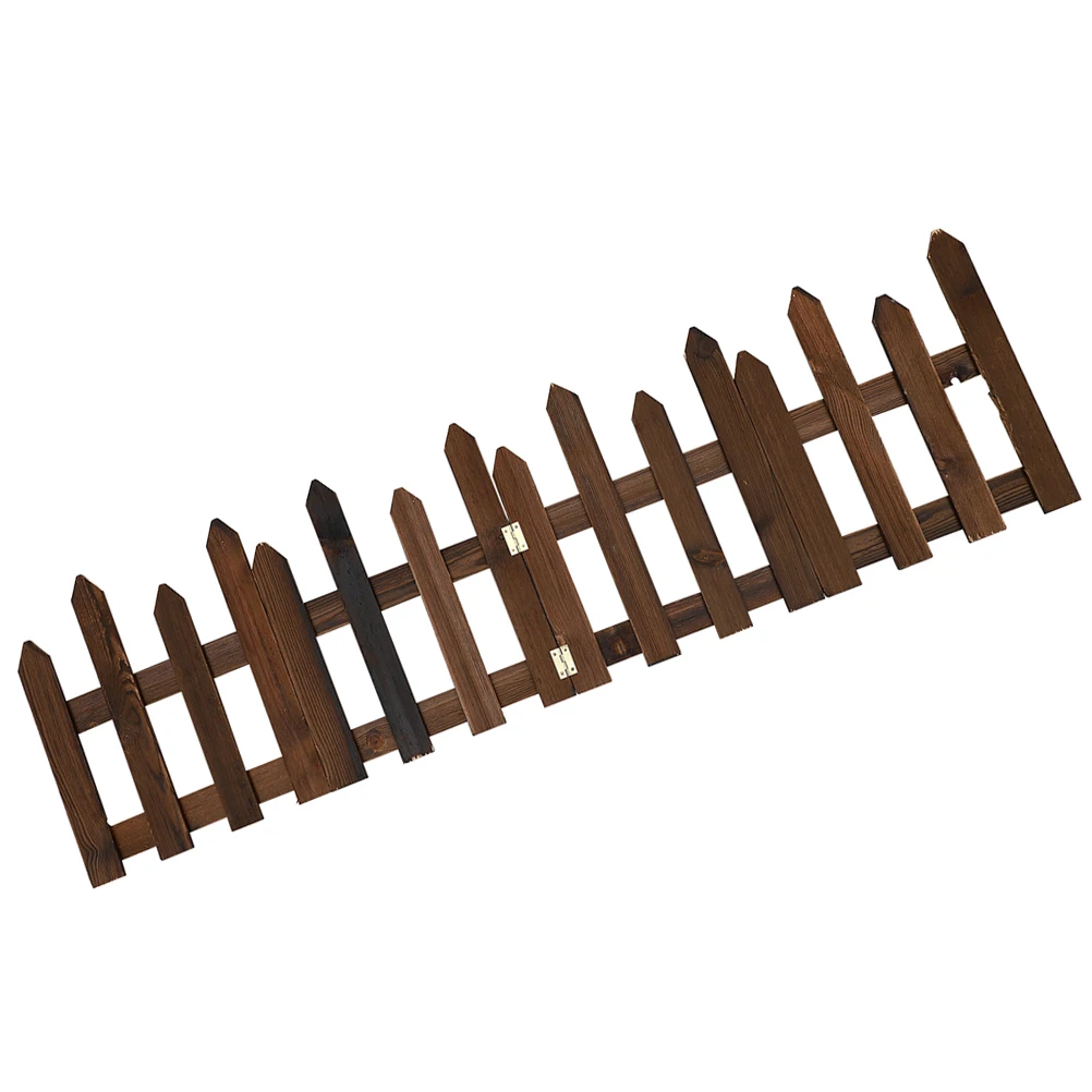 

Folding Durable L scaping Edging Kit Patio Small Garden Wooden Garden Fence Gardening Wooden L scaping Edging Kit Fence