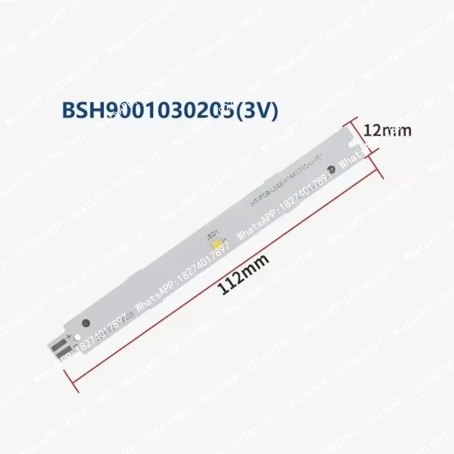 

Refrigerator LED Light Strip BSH9001030205 6 3V Compatible with Fridge Cooling Replacement Lighting Parts