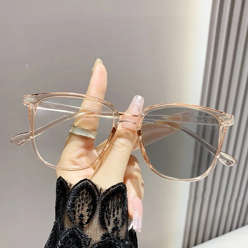 Luxury Photochromic Myopia Glasses for Ladies Men Women Vintage Smart Intelligent Sunglasses Fashion Short Sighted Eyeglasses