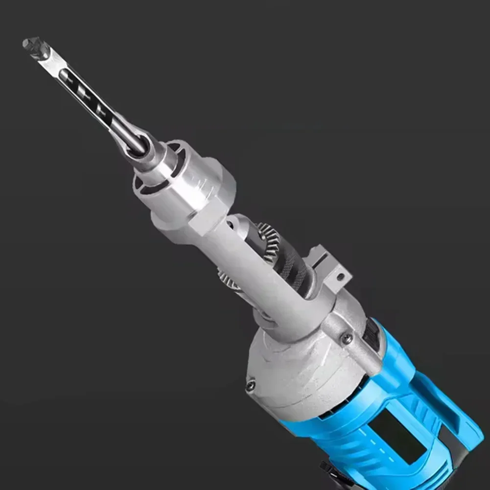 

Fixing Bracket for Square Hole Drill Bit Adapter with Aluminium Alloy Material Suitable for Electric Hand Drill Use