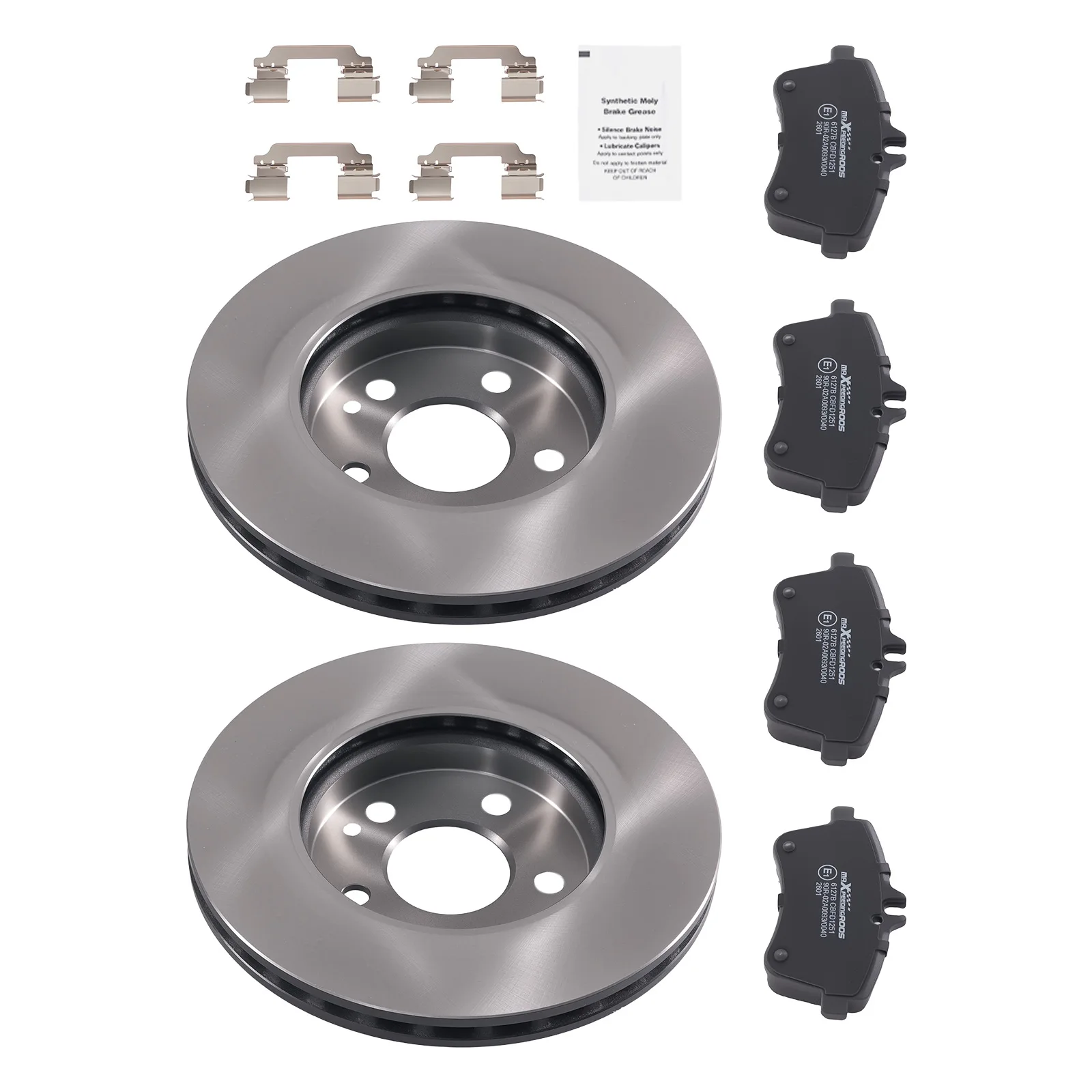Front Brake Discs Pads Set for Mercedes B Class B180/B200 2005-2011 A1694211112