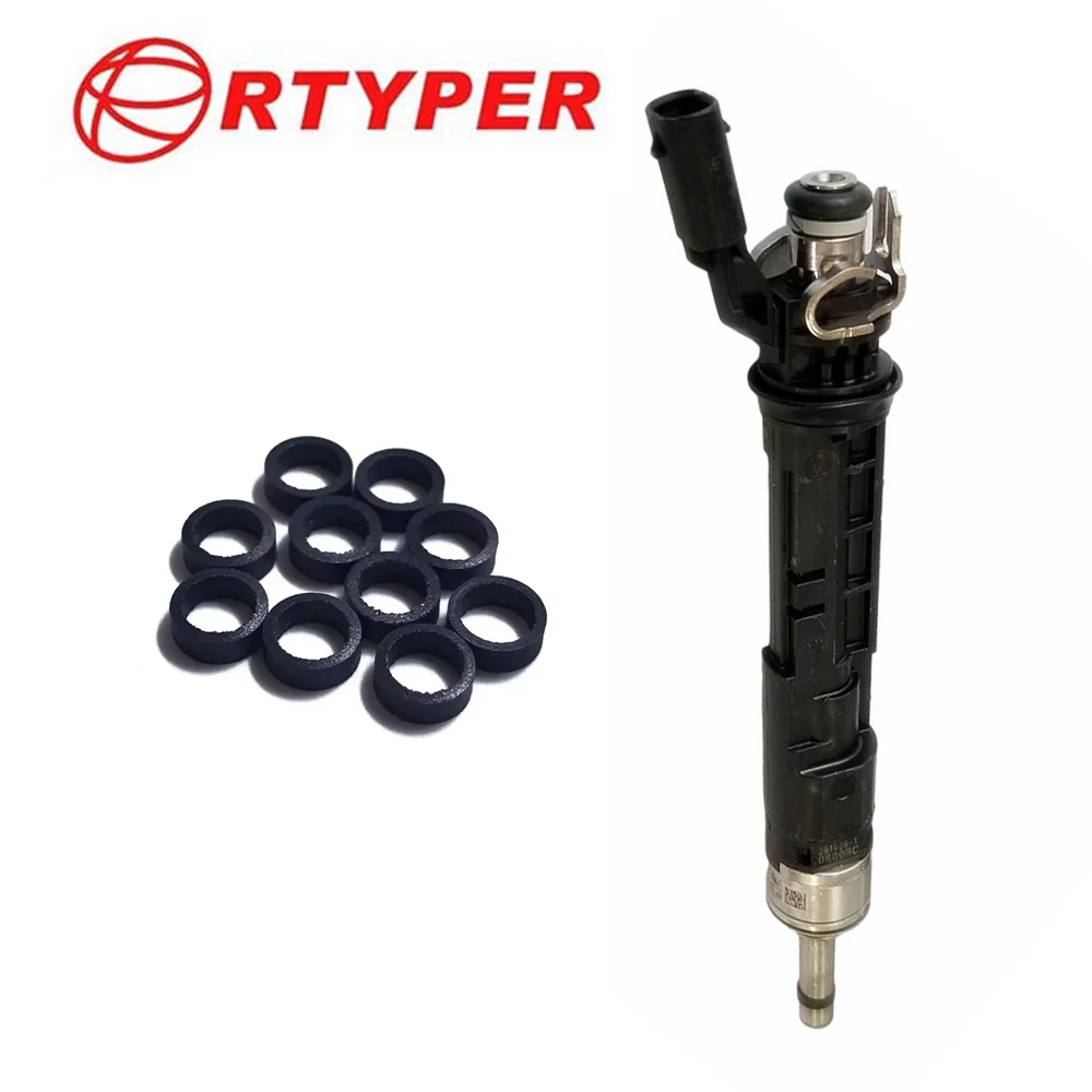 50/100/200/500 PCS For A2820701000 166001525R GDI Fuel Injector Kits GDI Seal Ring PTFE For Mercedes-Benz