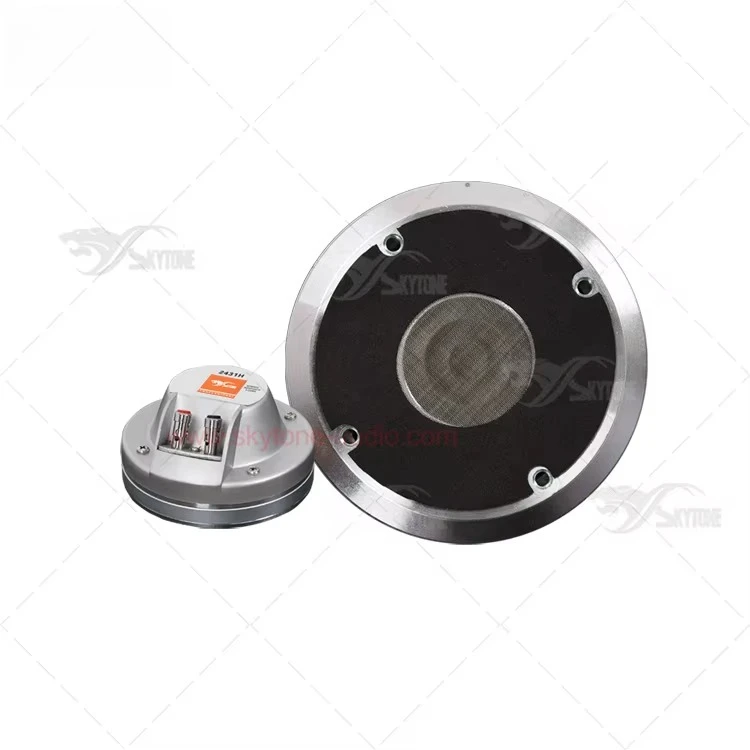 2431H 3 Inch Super Neodymium Horn High Performance Tweeter Titanium Diaphragm Speaker Driver