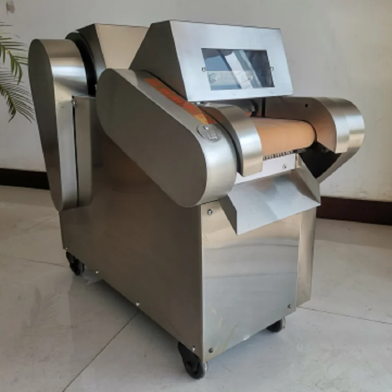 자동 다중 야채 슬라이서 커터 기계 전기 부품 야채 슬라이서 기계