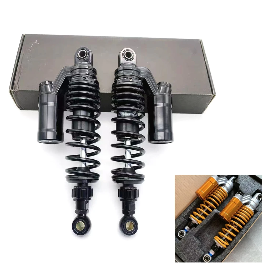 

Универсальный регулируемый задний амортизатор для мотоцикла, скутера 320/340/360 мм для Honda Kawasaki Suzuki Ducati Yamaha BWS RSZ ATV