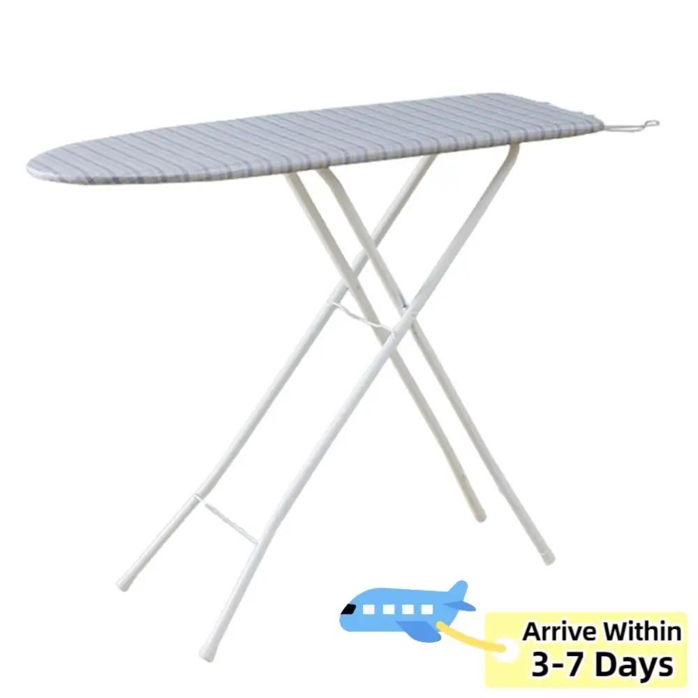 

Iron Board with Heat Resistant Cover Foldable Ironing Board Adjustable Height for Home Laundry Room Use